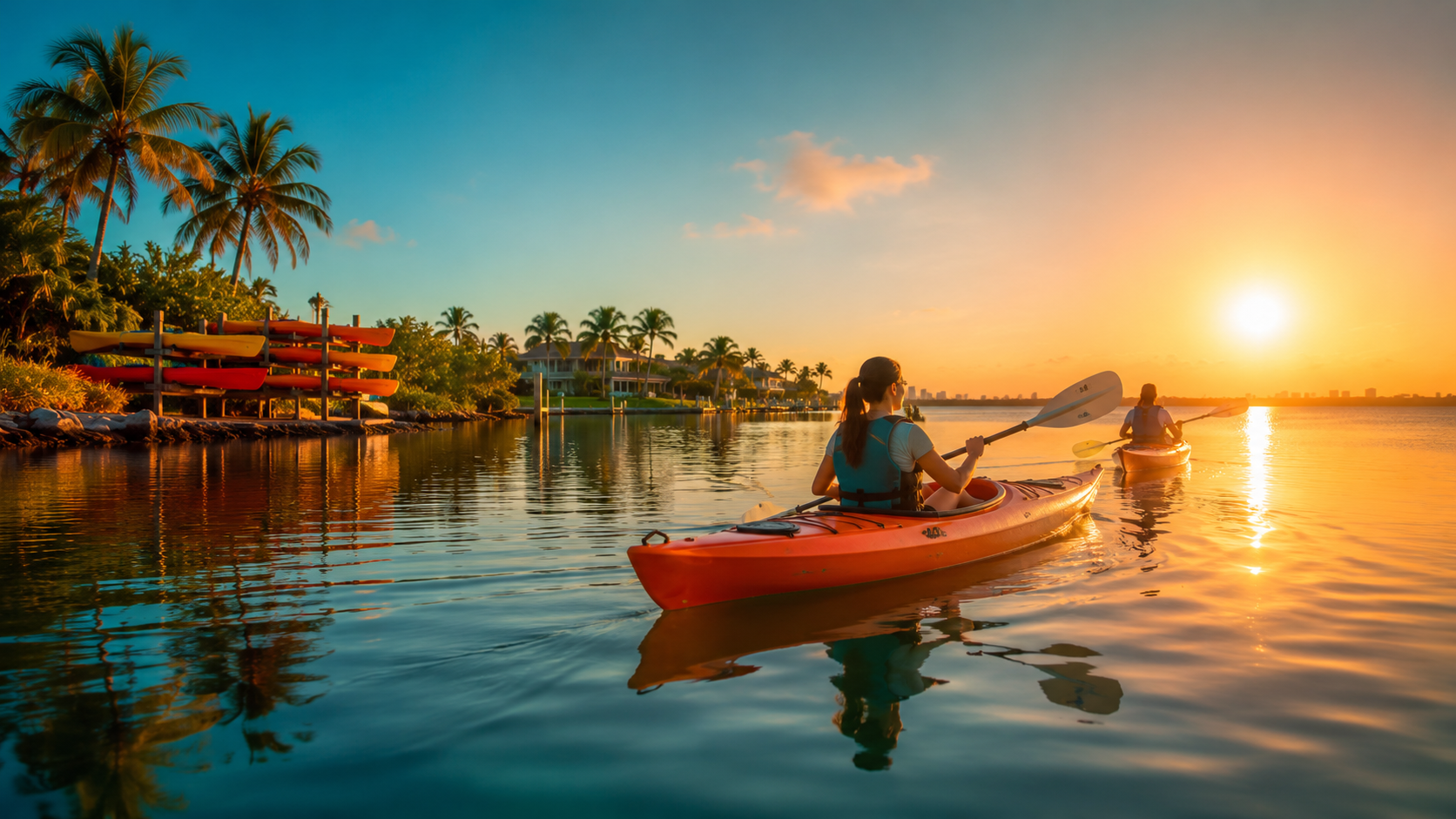 North Lake Basin — calm-water kayak launch in Hollywood, FL