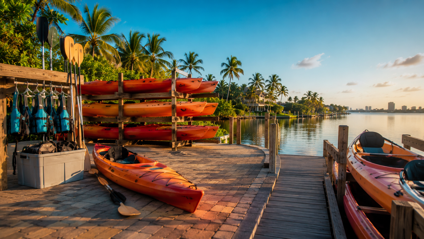 Manatee Run — slow-zone kayak route in Hollywood, FL